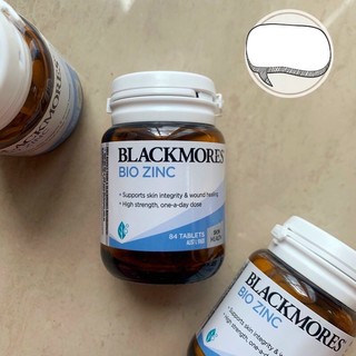 Viên uống bổ sung kẽm Blackmores Zinc 84 viên