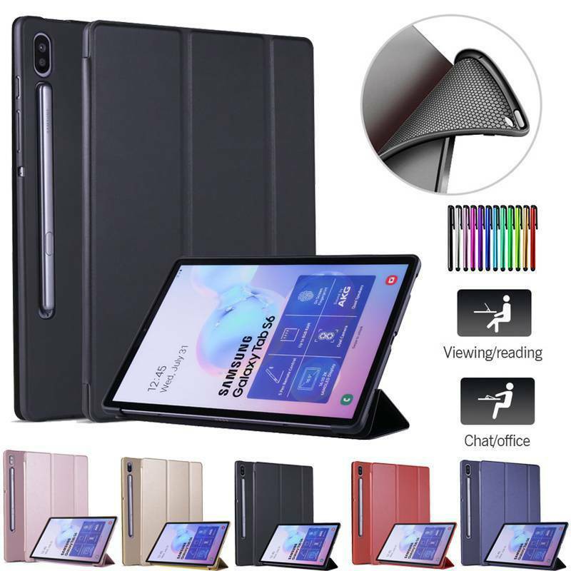 For Samsung Tab S6 10.5" T860 T865 Smart Soft Silicone Folding Stand Case Cover | BigBuy360 - bigbuy360.vn