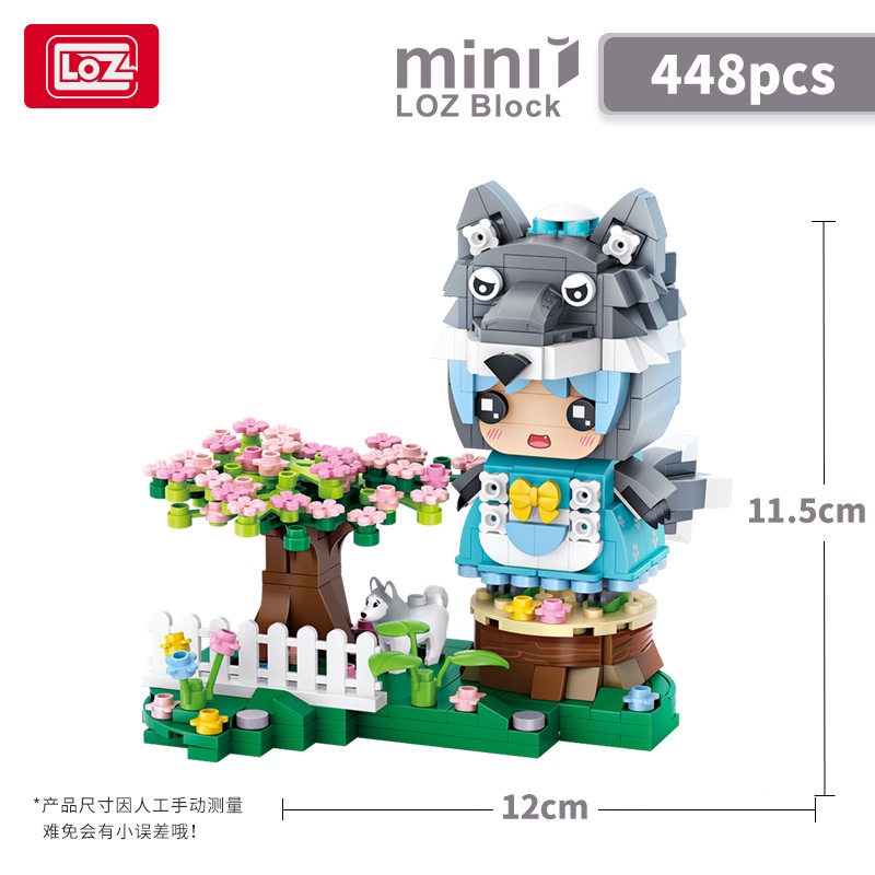 Bộ đồ chơi lắp ghép mô hình nhà búp bê cổ tích