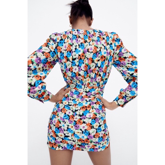 Váy hoa ZARA AUTH Size S