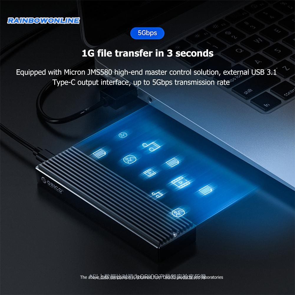 Hộp Đựng Ổ Cứng Orico M2Pf-C3 M.2 Ngef Ssd 5gbps | BigBuy360 - bigbuy360.vn