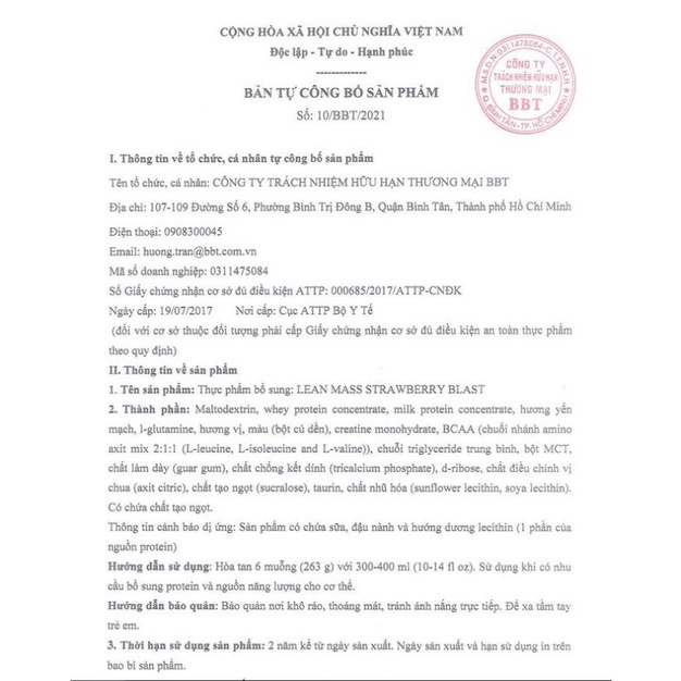 Nortech Lean Mass 7,1 kg – Sữa Mass Tăng Cân Tăng Cơ Nạc Cao Cấp Từ Nauy NHÃN MỚI 2023