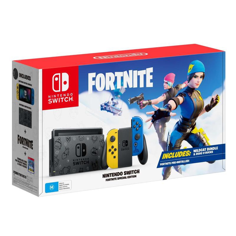 Máy Chơi Game Nintendo Switch Fortnite Special Edition Console (không kèm game)