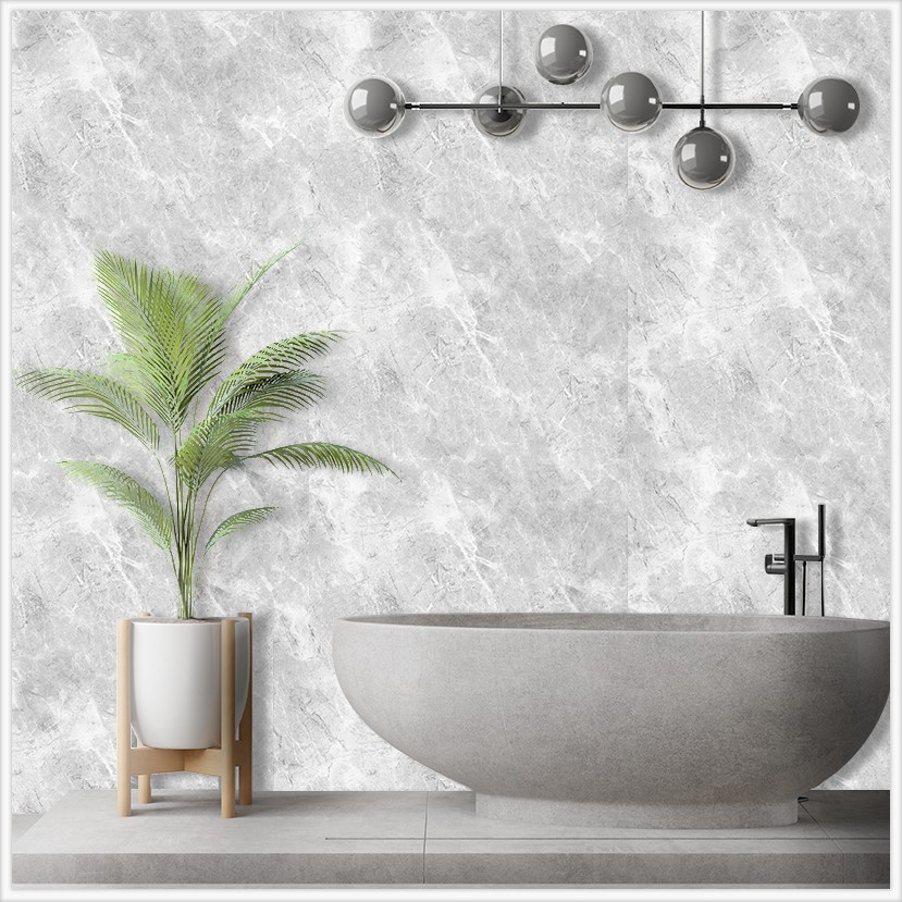 Giấy Dán Tường Màu Xi Măng  | Decal Dán Tường Chống Bấm Bẩn Dễ Dàng Vệ Sinh Chất Liệu Chống Nước