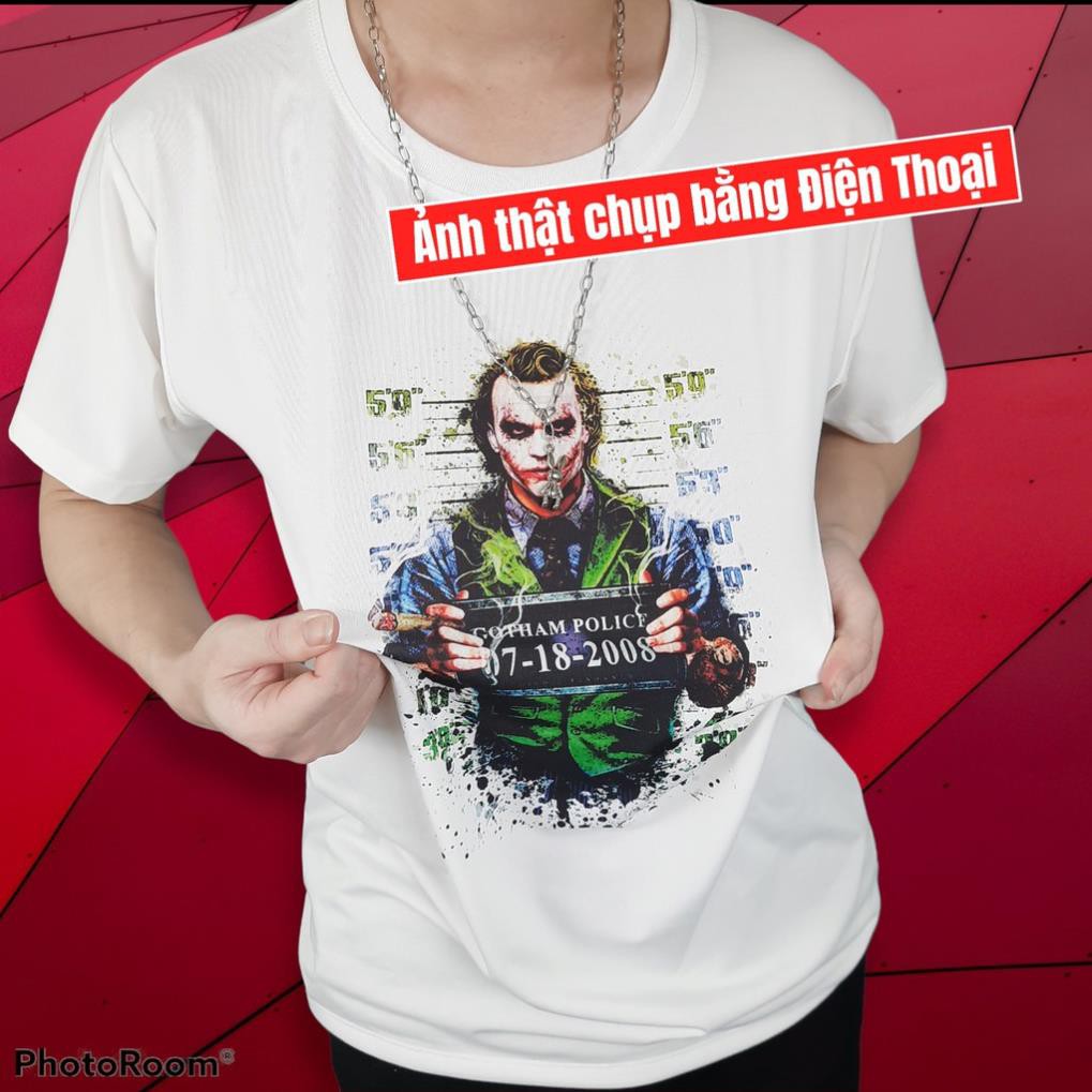 Áo thun nam King DC-Áo phông trắng ngắn tay không cổ-Hình Joker-Cá tính mạnh mẽ-Nhiều size nhiều mẫu-Giá tận xưởng | BigBuy360 - bigbuy360.vn