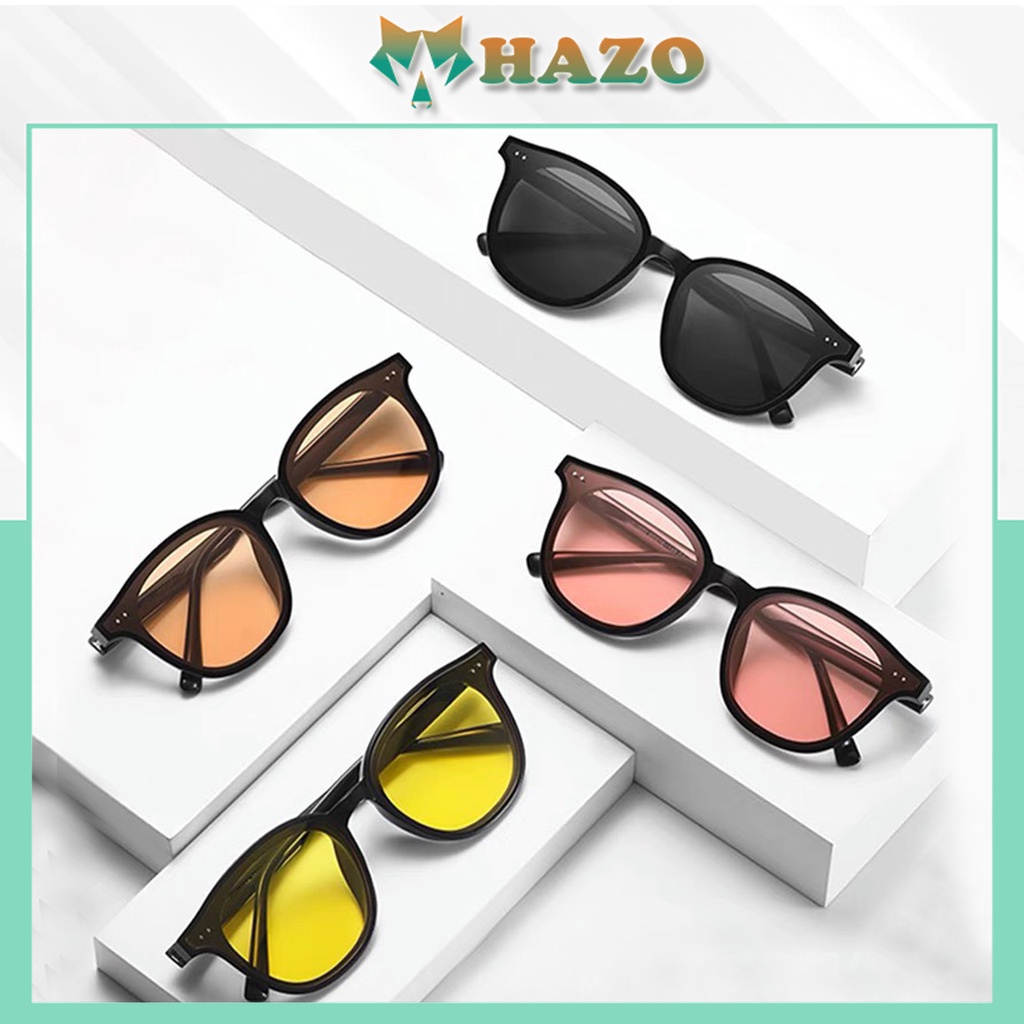 Mắt Kính Thời Trang Hot Trend 582 Form Tròn Phong Cách Hàn Quốc - Hazo