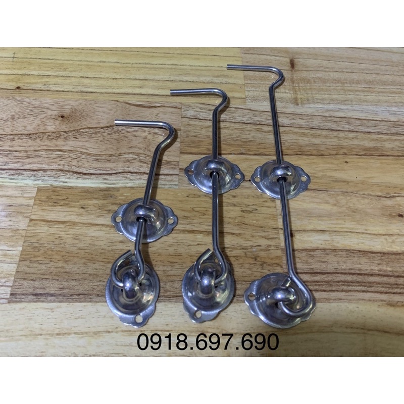 Móc gió cửa  inox 12cm / 16cm /20cm