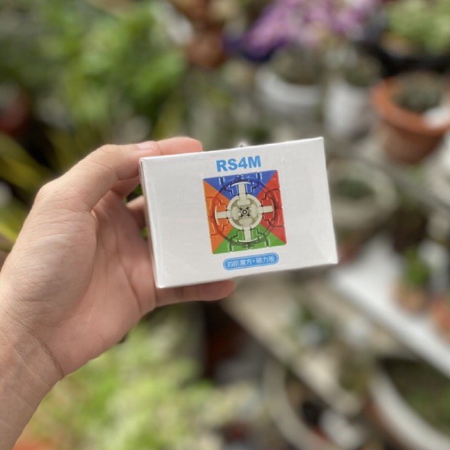 Rubik 4x4 Moyu RS4M 2020 có nam châm Chính hãng MoYu rubik Nha Trang