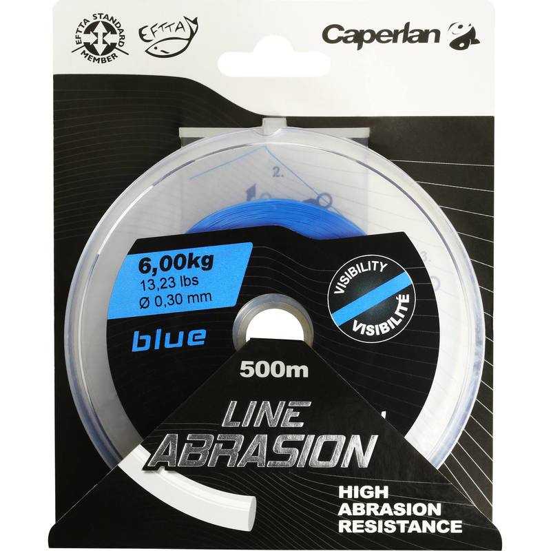 Dây câu cá Decathlon CAPERLAN line abrasion blue 500 m size 0,25 mm