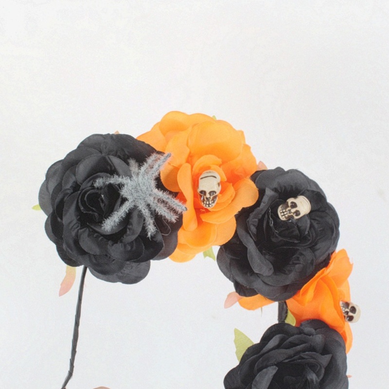 Băng Đô Hoa Hồng Hóa Trang Halloween Cho Nữ