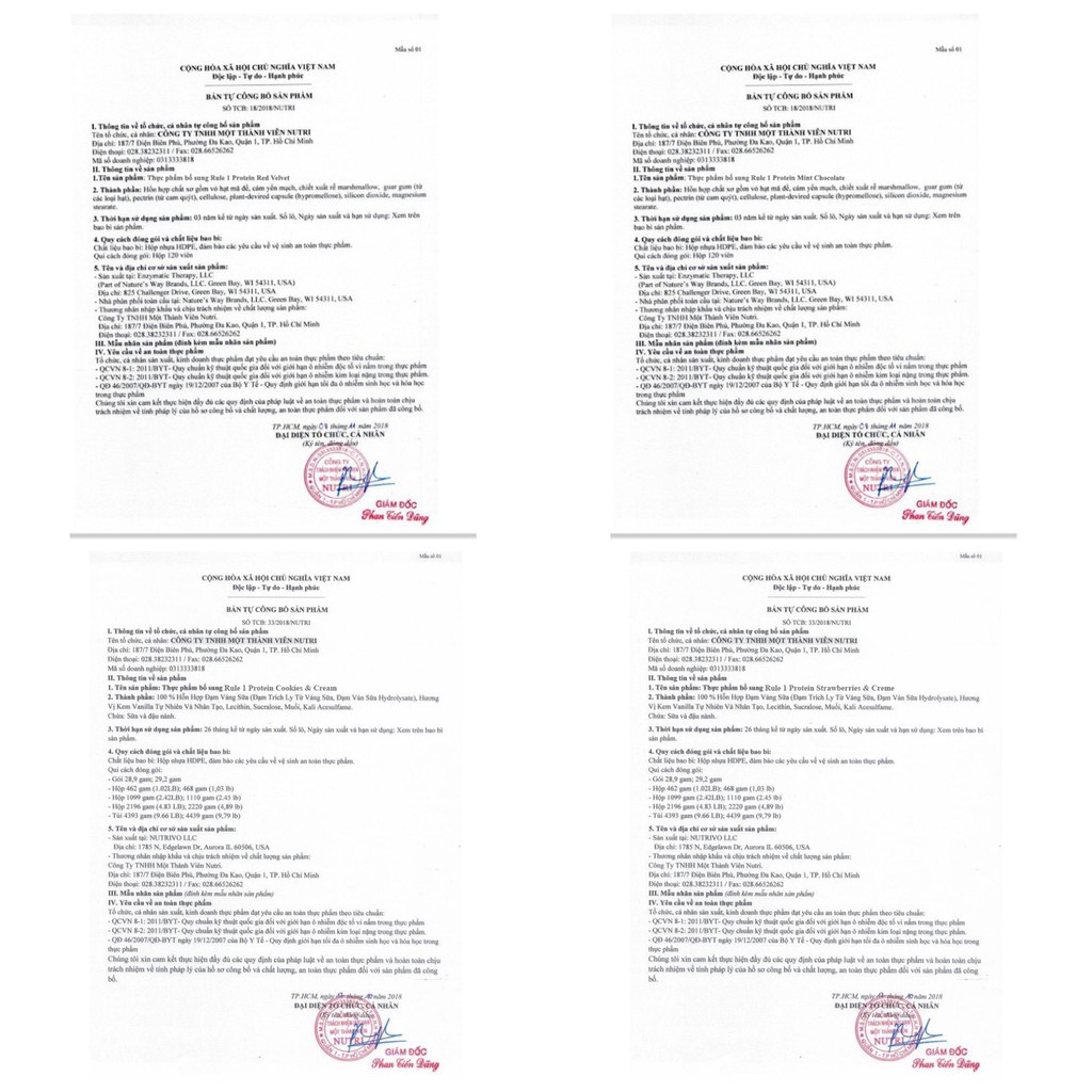 Rule 1 Protein | R1 Protein 5lbs Sữa Whey Tăng Cơ Giảm Mỡ 2.3kg - Hàng Chính Hãng