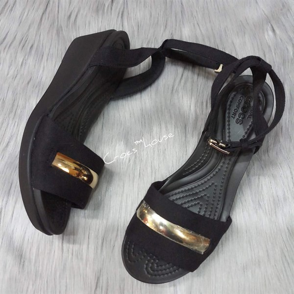 (Chính hãng) Sandal xuồng cross leigh ann 5 phân chính hãng êm chân, sandal cross nữ - cross house