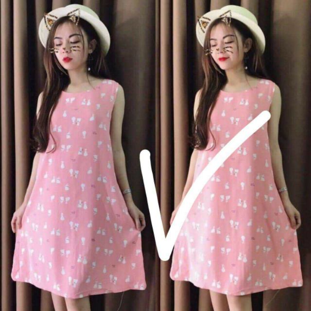 Váy lanh cho các chị