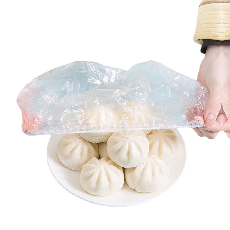 500 màng bọc thực phẩm có chun, túi bọc thức ăn bo chun co giãn, tái sử dụng, chất PE cao cấp an toàn - Homewares