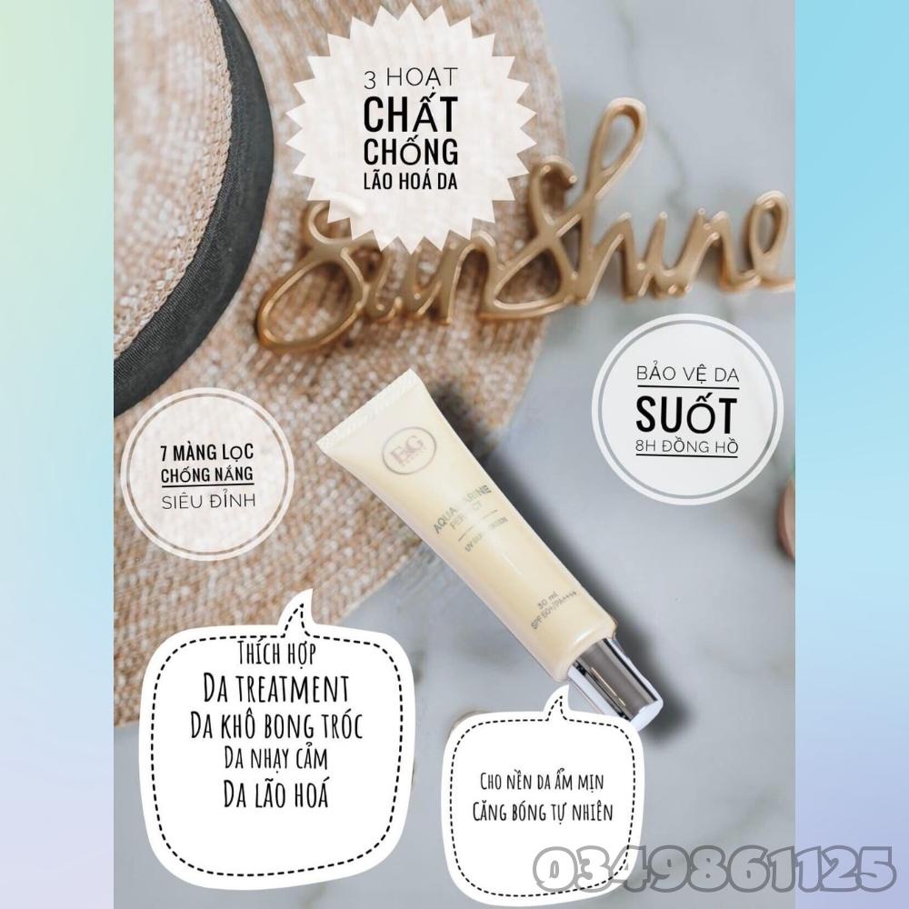 Kem Chống Nắng E&G Beauty dành cho da khô, da nhạy cảm, bảo vệ da với SPF 50+ PA++++ tuýp 30ml