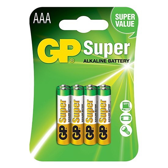 Vỉ 8 viên Pin GP Super Alkaline - Size AAA