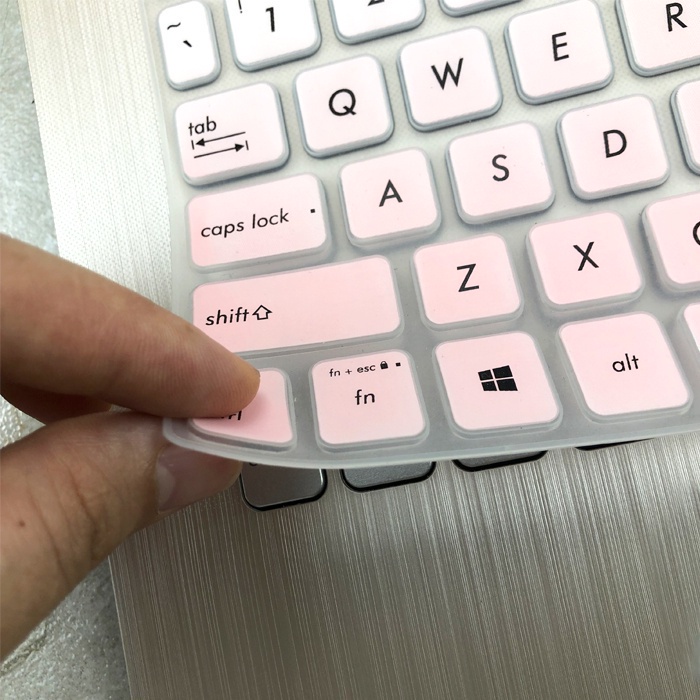 Miếng Dán Bảo Vệ Bàn Phím Bằng Silicon Mềm Siêu Mỏng Chống Thấm Nước Và Bụi Cho Laptop Asus Adol 13u 13.3 Inch Ốp