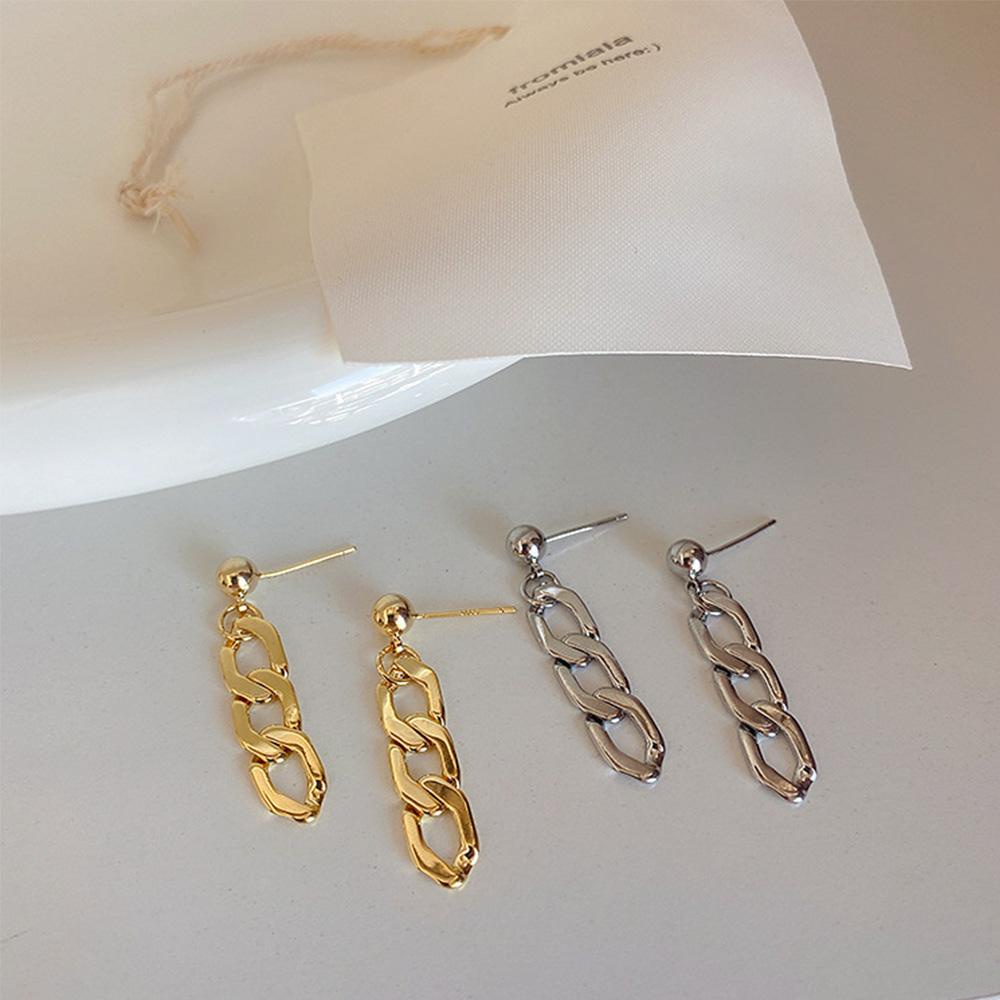 Bông Tai Chuỗi Bằng Kim Loại Phong Cách Bohemian Thời Trang Cho Nữ