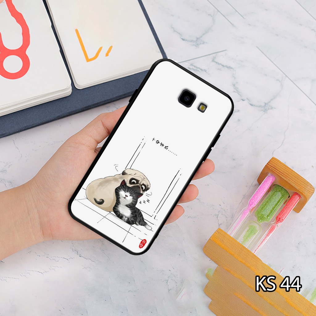 Ốp lưng SamSung J7/J710/J7 Plus/J7 Pro/J7 PRIME in hình Chó mèo_KINGSTORE.HN_Ốp SS J7-2015/J7-2016/J7Plus/J7Pro/J7PRIME