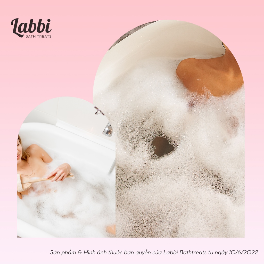 Bánh siêu tạo bọt bồn tắm LUCKY ONE [Labbi] Bubble Bar