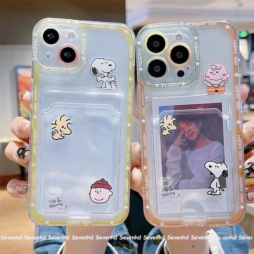 Ốp Điện Thoại Dẻo Họa Tiết Hoạt Hình Snoopy Cho iPhone 14 13 12 11 Pro Max X XR Xs Max 8 7 6 6s Plus SE 2020