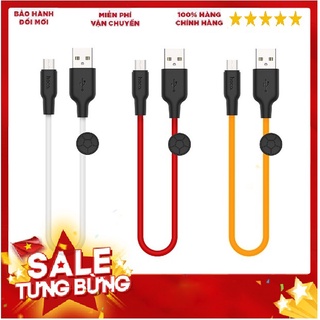 Cáp sạc nhanh siêu mềm dẻo chống cháy Hoco X21 Plus Micro dây Silicon hàng chính hãng