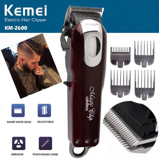 Tông đơ cắt tóc không dây Kemei KM-2600