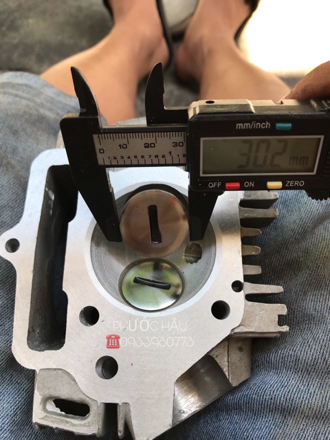 COMBO Đầu Bò Wave , Dream gia công sẵn 62mm , Xuppap lớn 27-30 , LÒNG WAVE , DREM 62MM