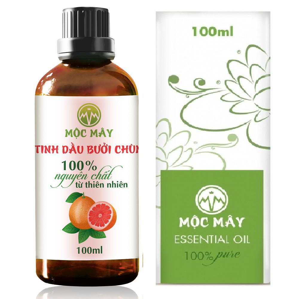 Tinh dầu bưởi chùm 100ml Mộc Mây