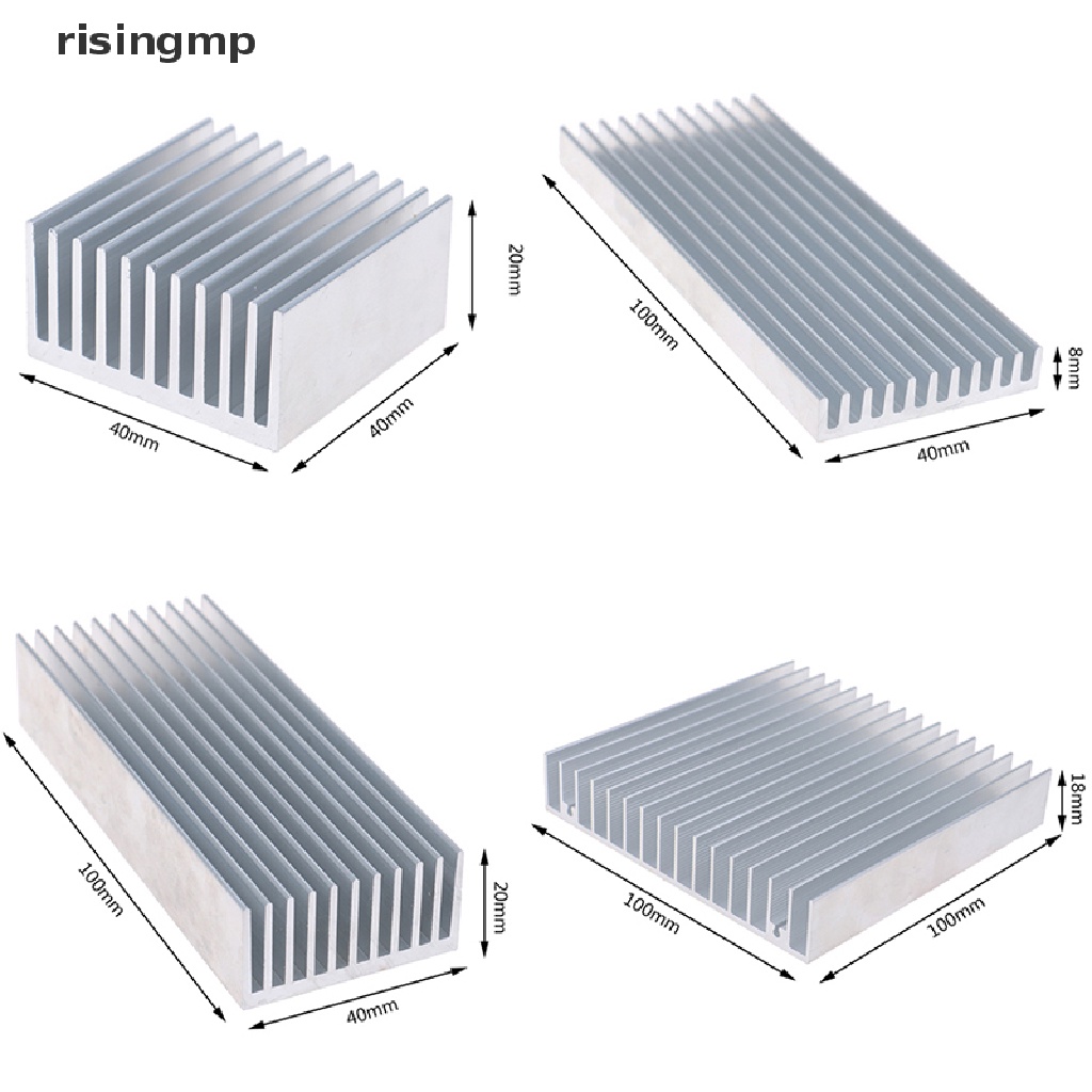 Bộ Tản Nhiệt Bằng Nhôm Công Suất Cao Cho Chip IC Đèn LED ♨Trên đó