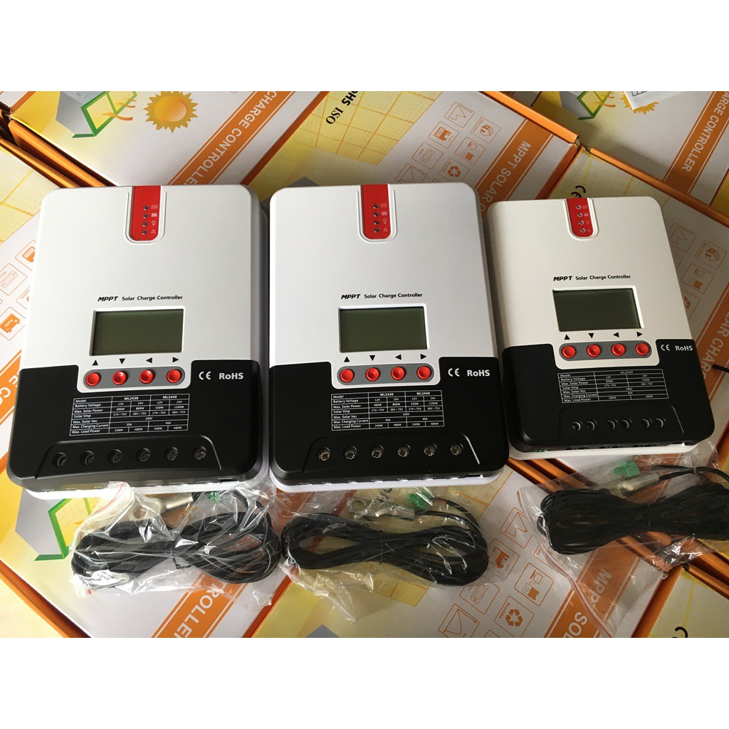 Điều khiển sạc năng lượng mặt trời MPPT 30A-12/24vol Bảo Hành 3 năm
