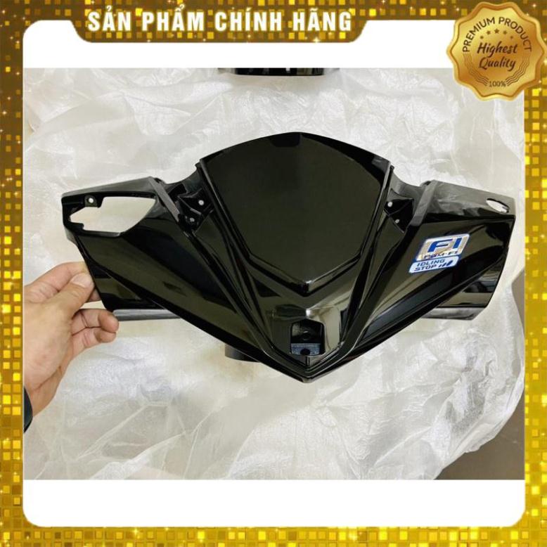 Ốp Đầu Trước Ốp Đầu Sau Bàn Thờ Gáy Ốp Tay Lái Honda Air Blade 2013-2015 màu đen Chính Hãng