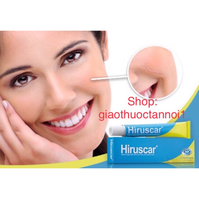 Gel hỗ trợ trị sẹo Hiruscar 5g/ 20g