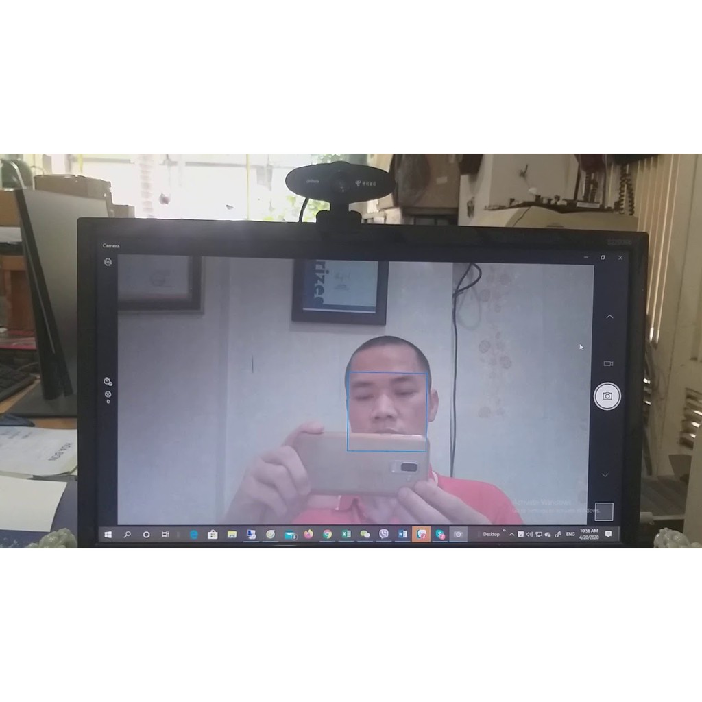 Webcam cao cổ có mic- học online- họp trực tuyến - hàng chính hãng
