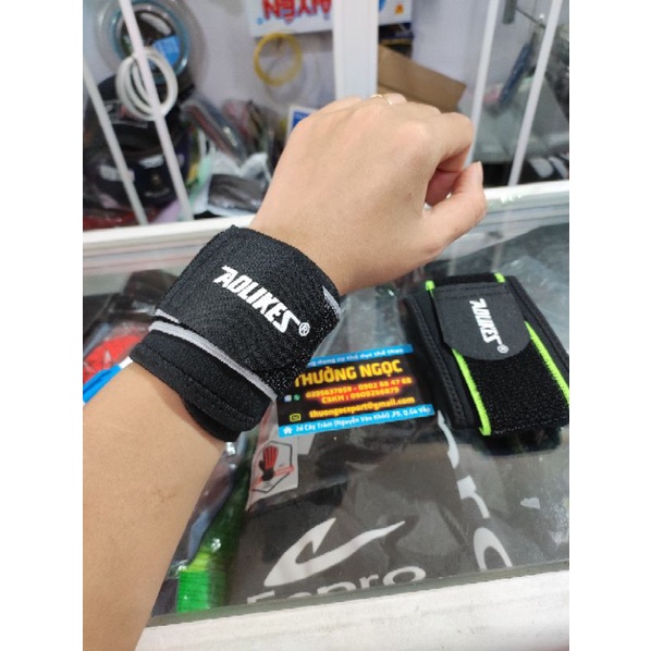 Băng Cổ Tay Tập Gym Aolikes 7938 Hình Tại Shop