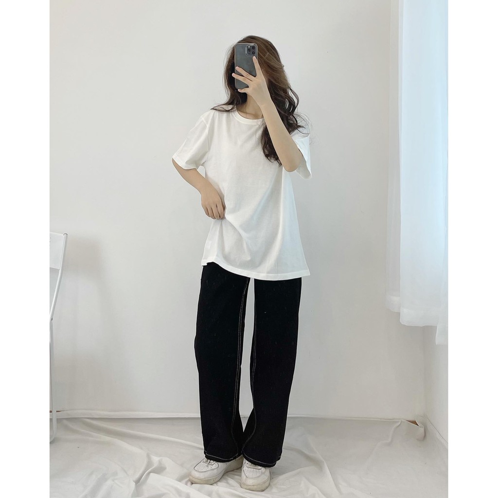 (FREESHIP)Áo thun trắng trơn ulzzang(FREESHIP) hàng quảng châu cap cấp