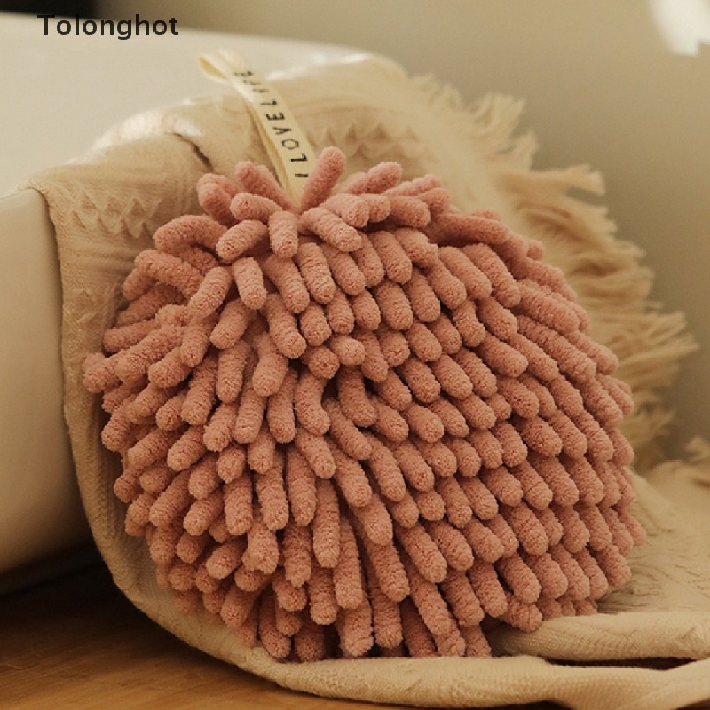 Khăn Lau Tay Vải Chenille Mềm Mại Siêu Thấm Hút Thoải Mái