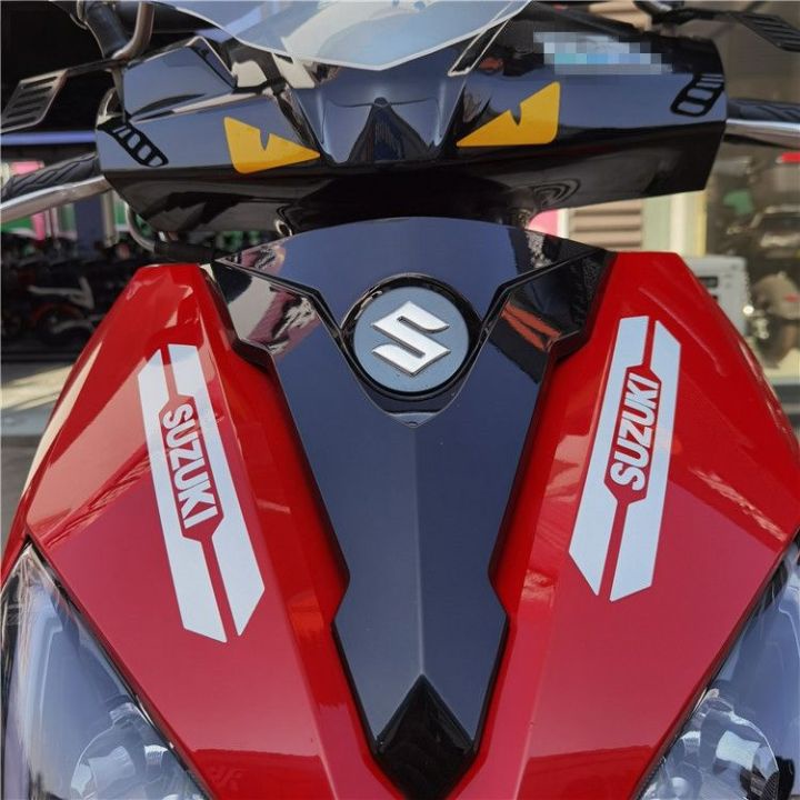 SUZUKI Xe mô tô Nhãn dán phản chiếu Giảm xóc Decal Phụ kiện sửa đổi Đối với xe tay ga Suzuki