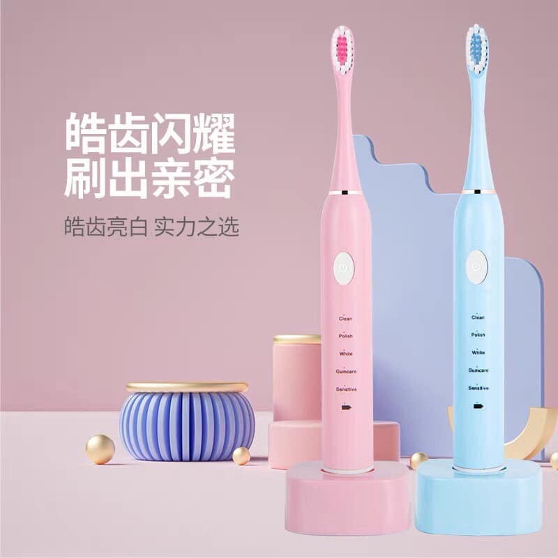 Set Bàn chải điện và 4 đầu thay