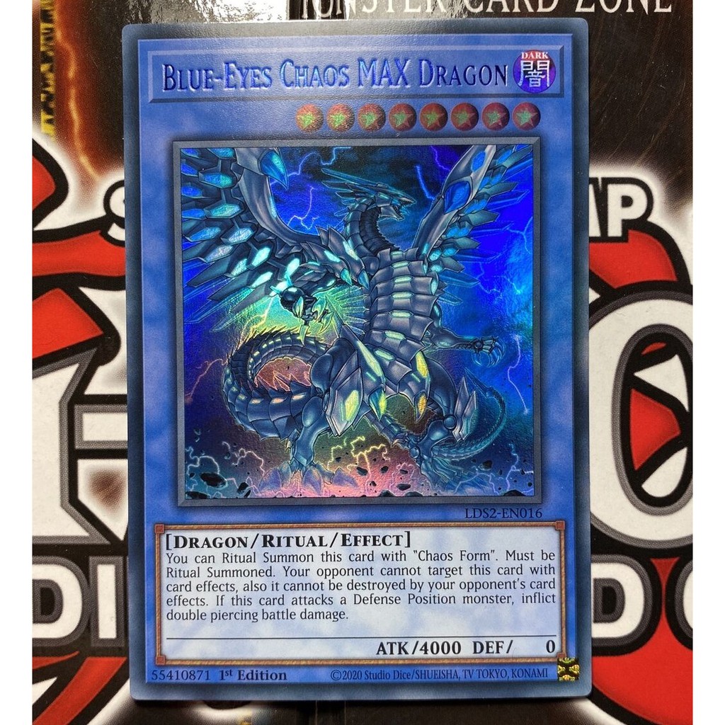 Bài Yugioh - Blue Eyes Chaos MAX Dragon