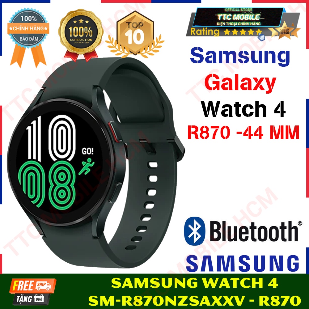 Đồng Hồ Thông Minh Samsung Galaxy Watch 4 40mm 44mm | Đo SPo2 | Hàng Chính Hãng