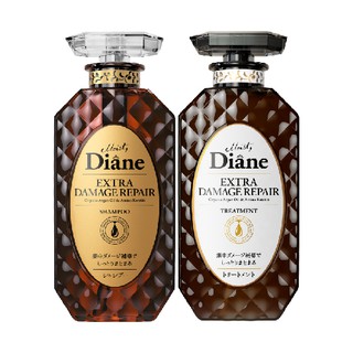 Bộ Gội Xả Phục Hồi Tóc Hư Tổn Nặng Moist Diane Extra Damage Repair 450ml