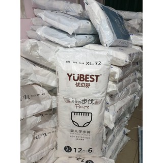 Tã - Bỉm YUBEST ANGEL quần nội địa trung, đủ size M84/L78/XL72/XXL66