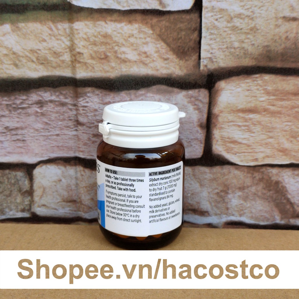 Viên Uống Blackmor Milk Thistle Hộp 42 Viên hỗ trợ chức năng gan Úc