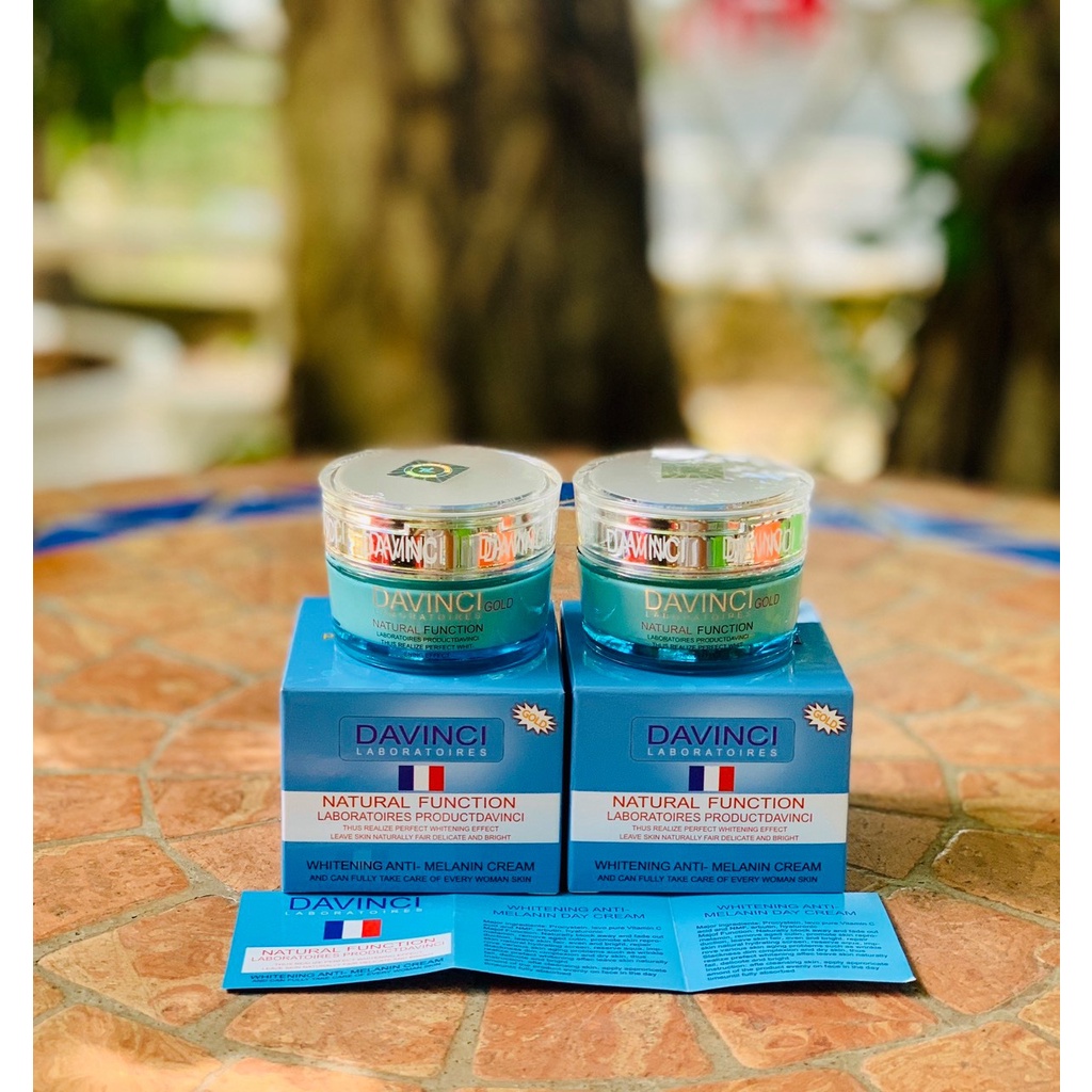 KEM DƯỠNG DA DAVINCI 30gr - DƯỠNG TRẮNG DA, MỜ THÂM NÁM