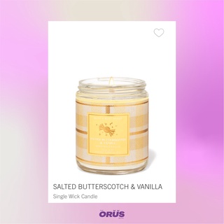 [ORD BILL BBW] Nến thơm BBW single wick