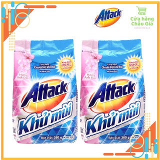  COMBO 5 hoặc 10 GÓI  TỔNG 3,6KG  BỘT GIẶT ATTACK THƯƠNG HIỆU NHẬT BẢN. 