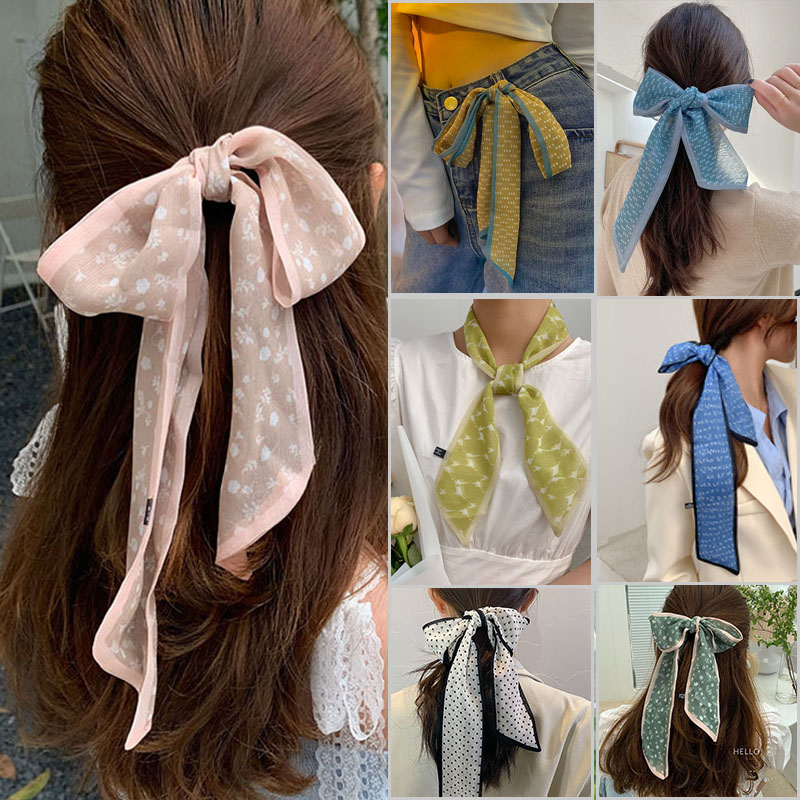 Băng Đô Hoa Mềm Mại Phong Cách Hàn Quốc Cho Nữ