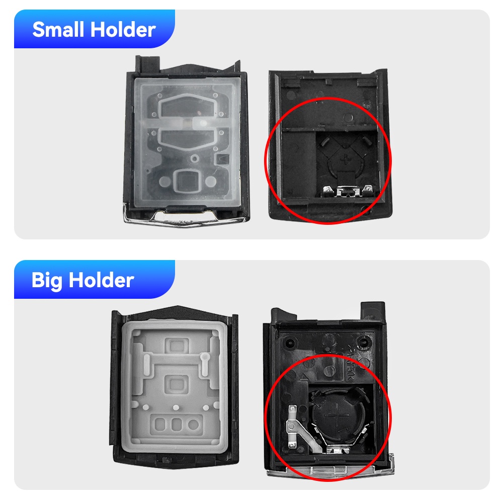 Gấp vỏ chìa khóa ô tô cho mazda 2 3 5 6 rx8 mx5 flip remote key black fob case cover 3 buttons key car-styling