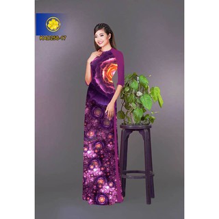 Vải Áo Dài Tằm Ý, Lụa Nhật  KAD258